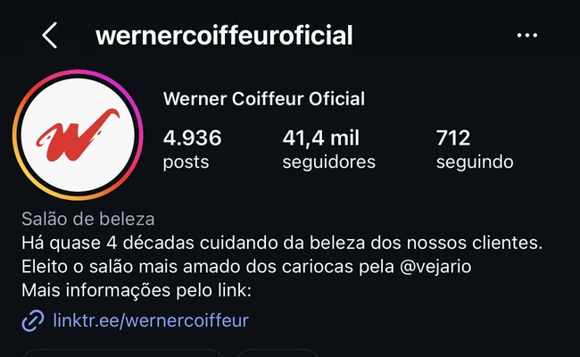 Werner, cliente DN Hair